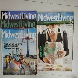 Midwest Living Magazines 5 Issues 2020
